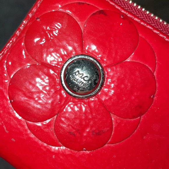 ❤️ Red coach wallet - Picture 4 of 4